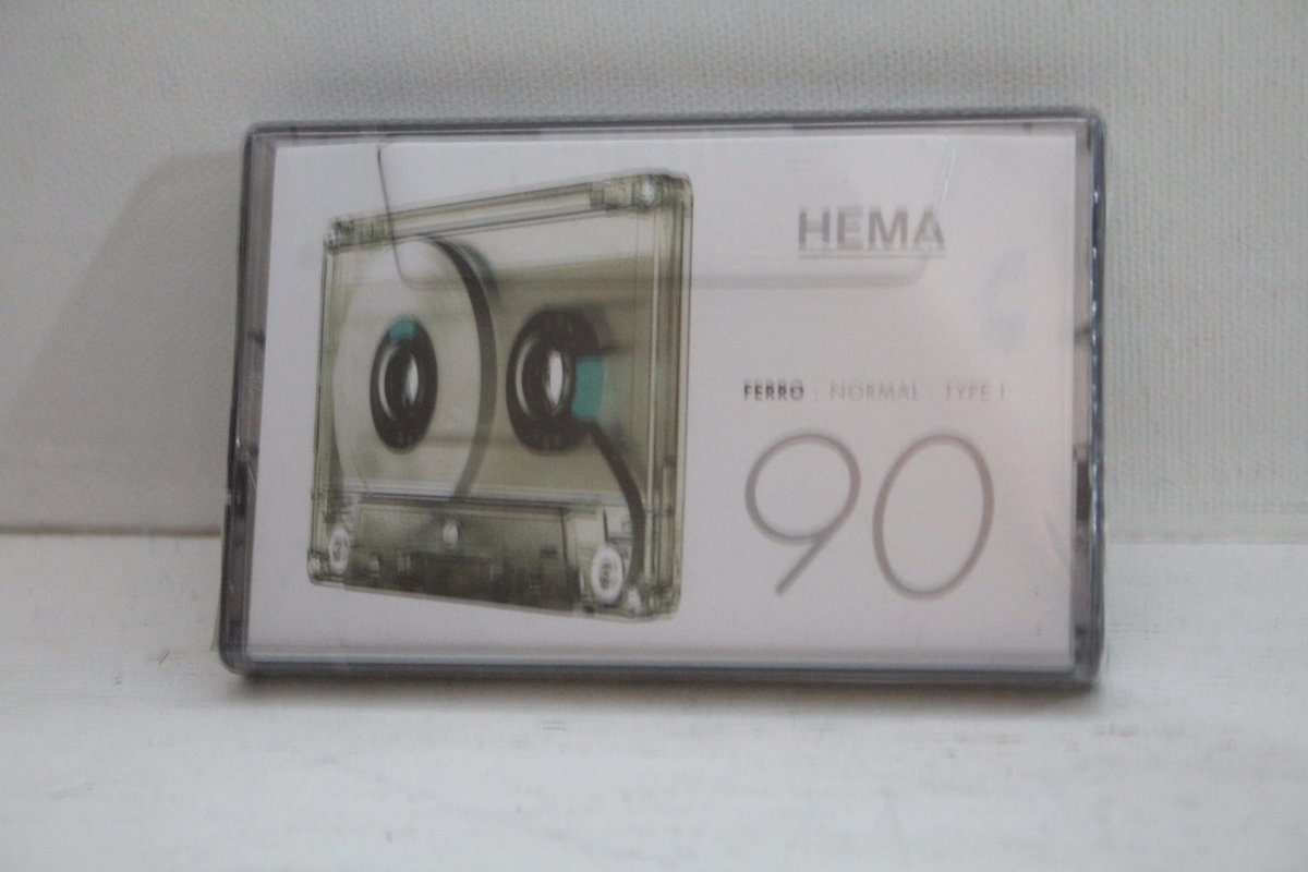 Ferro 90 minutes audio cassette, smoked brown