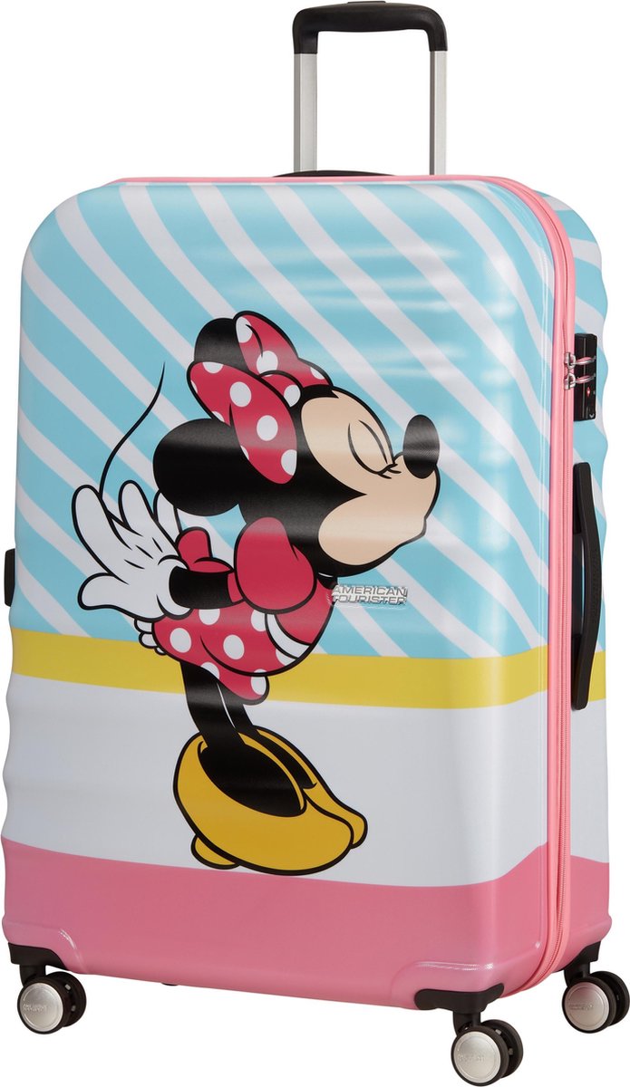 American Tourister Kinderkoffer - Wavebreaker Disney Spinner77/28 Disney (Large) Minnie Pink Kiss