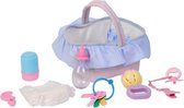 Falca Toiletmand Met Accessoires Voor Poppen 8-delig