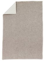 Wollen babydekentje beige