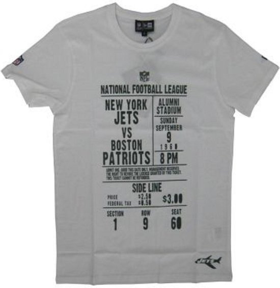 New Era VTG Game TKT T-Shirt XL Jets