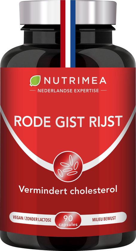 chef Bezienswaardigheden bekijken jogger Rode Gist Rijst – Co-enzym Q10 – NUTRIMEA - Cholesterol - 90 capsules |  bol.com
