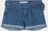 Tiffosi-meisjes-korte broek, korte spijkerbroek-Chloe111-kleur: gestreept blauw-maat 110