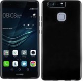 Geschikt voor Huawei P9 Lite Smartphone hoesje Silicone Case sline Zwart