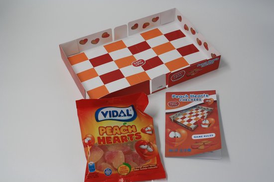 Afbeelding van het spel Spel Sweet 'N Play Peach Hearts - Snoepspel