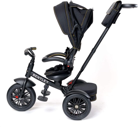 Bentley Tricycle 6 in 1 Driewieler en Buggy - Limited Edition Black |  bol.com
