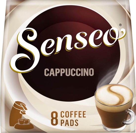 Senseo Cappuccino Koffiepads - 2/9 Intensiteit - 10 x 8 pads | bol.com