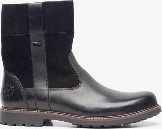 Hush Puppies leren heren boots Zwart Maat 43 Hush Puppies leren heren boots Zwart Maat 43
