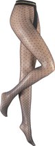 Kunert Fashion Panty Point - Zwart- Maat 38-40