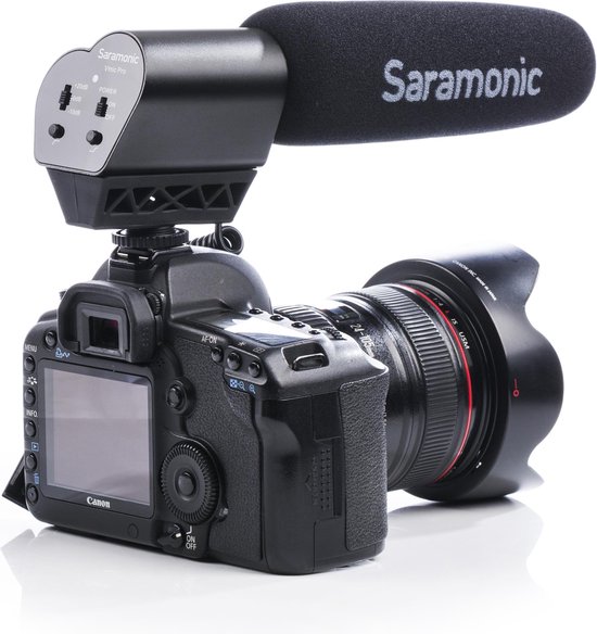 controleren Afscheiden hooi Saramonic Vmic Pro camera microfoon met coldshoe om op camera aan te  sluiten | bol.com