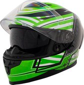 Zamp FR-4 ECE22.05 / DOT Helmet Matte Green Graphic Medium