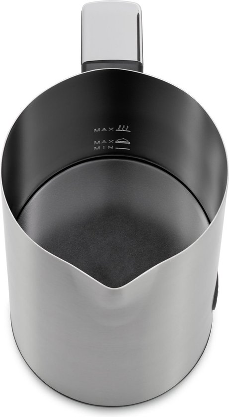 WMF Stelio 413220011 - Elektrische Melkopschuimer - RVS - 3 Functies - Anti-aanbaklaag