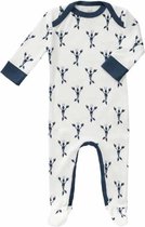 Fresk pyjama met voetjes Lobster indigo blue