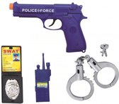 Politie Swat Set - 5-delig - Verkleedaccessoire