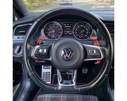 Premium Aluminium Flippers DSG geschikt voor golf 7 GTI R Scirocco Passat Volkswagen – Rood
