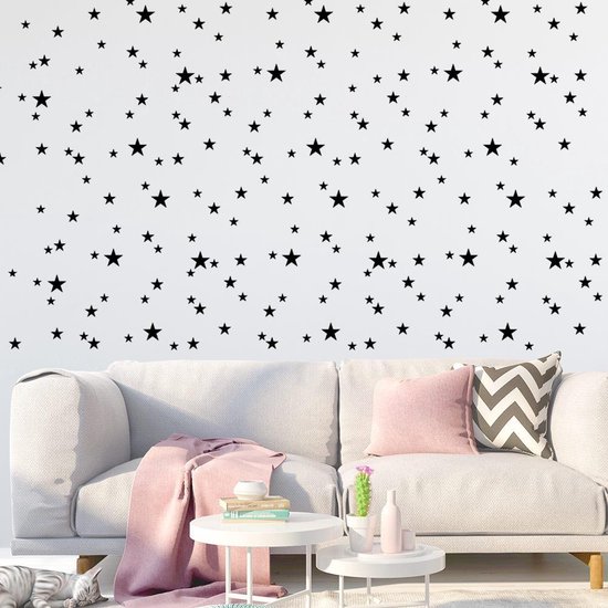 Stickers muraux noirs étoiles (152 pièces) - sympa pour la chambre de bébé,  la chambre... | bol.com