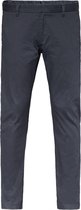 WE Fashion Heren effen slim tapered chino - Maat W36 X L32