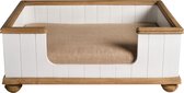 Lord Lou -  Hondenmand - Wit - Bernard - Maat L 86x66x30