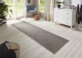 Loper binnen & buiten sisal-look Nature - multi/grijs 80x500 cm