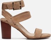 Vionic Sofia sandalen met hak beige - Maat 40