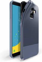 Dux Ducis - Samsung Galaxy J6 2018 hoesje - TPU Back Cover - Mojo Series - Blauw