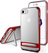 iPhone Xs Max bumper - Goospery Dream Stand Bumper Case - Rood