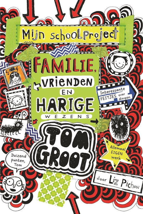 Tom Groot 12 - Familie, vrienden en harige wezens - cover