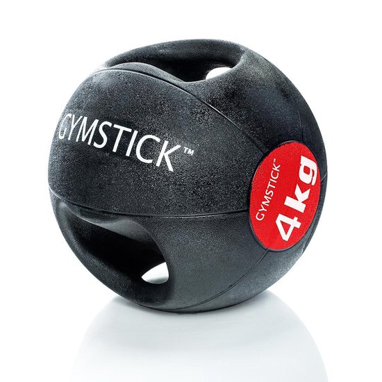 Leugen lamp Lengtegraad Gymstick Medicijnbal met Handvaten - Fitness Bal - 4 kg | bol.com