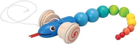 Plan Toys houten trekfiguur Pull-along Slang