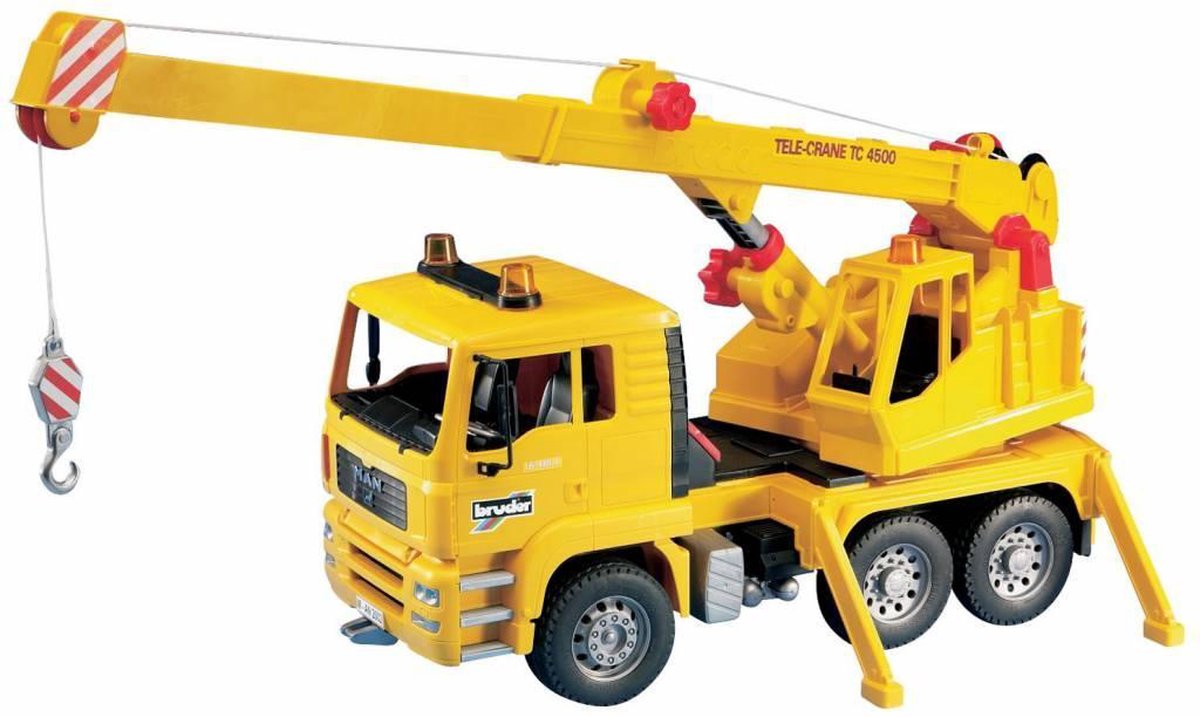 Bruder MAN kraanwagen - schaal 1:16 - speelgoedvoertuig — afbeelding 6