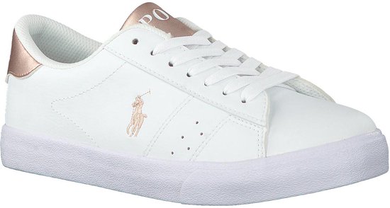 Uiterlijk bonen mouw Polo Ralph Lauren Meisjes Lage Sneakers Theron - Wit - Maat 38 | bol.com