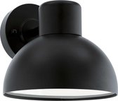 EGLO Entrimo Wandlamp Buiten - E27 - 20 cm - Zwart/Wit