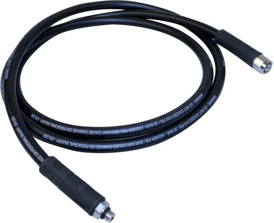 Apeks Middendruk Slang - Rubber - 74cm