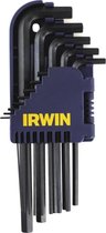 Irwin T10757 10-delige Inbussleutelset met kogelkop - 1,5-10mm