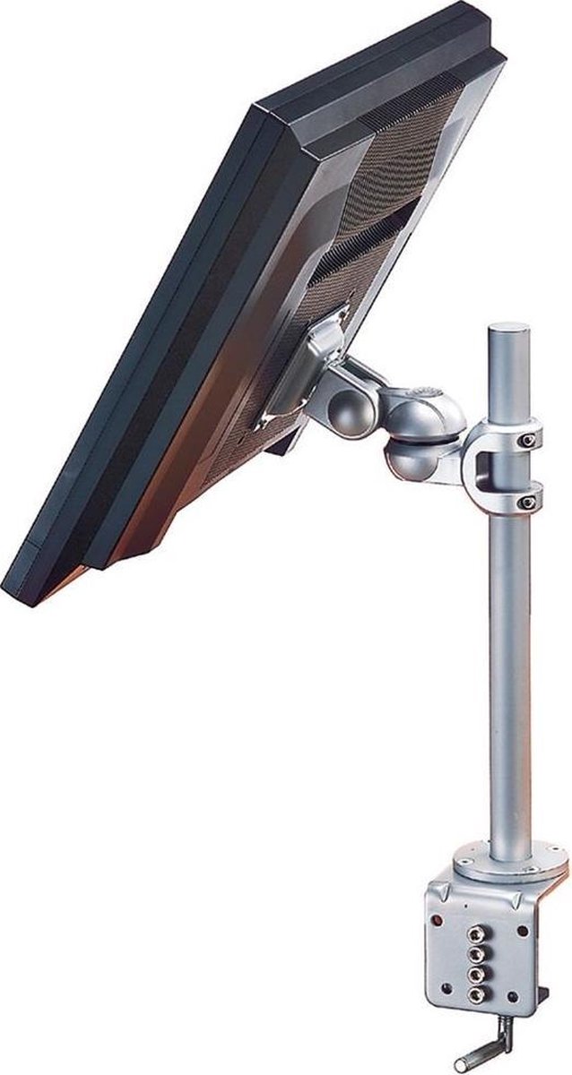 Roline premium bureaubeugel voor monitoren tot 32 inch / full motion / zilver