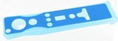 Controller skin geschikt voor Nintendo Wii Remote controllers met/zonder MotionPlus / blauw