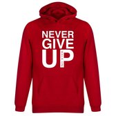 Never Give Up Liverpool Hoodie - Rood - Kinderen - 116