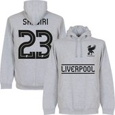 Liverpool Shaqiri 23 Team Hoodie - Grijs - XL