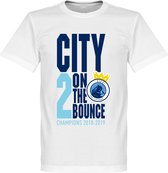 City 2 on the Bounce Champions T-Shirt - Wit - 5XL