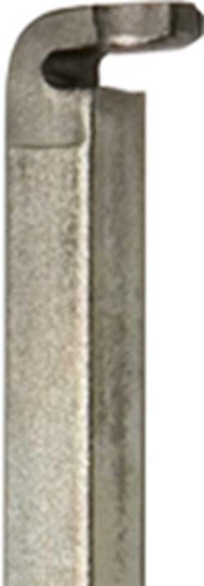 Nemef 7-150cm - Staaf voor krukespagnolet - Verzinkt - 9x9mm - lengte 150 cm - 