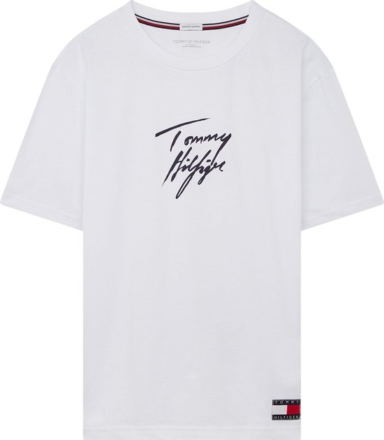 Circus Vermindering Toeval Tommy Hilfiger T-shirt - Mannen - wit/navy | bol.com