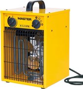 Master Klimatechnik B-3IT Verwarming 1650 W, 3300 W Geel, Zwart