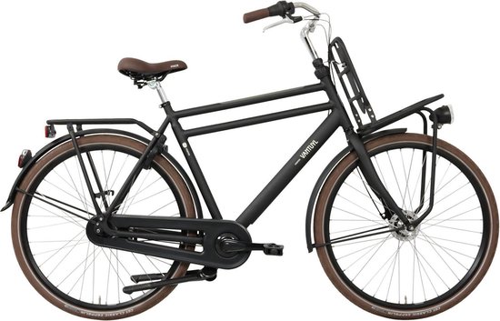 VanTuyl Porter N7 Extra 2020 Transportfiets - Heren - 54 cm - Diamant Black  Matt | bol.com