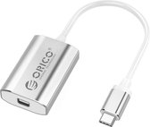 Orico USB-C naar mini DP adapter 4K @60Hz - Aluminium - Zilver