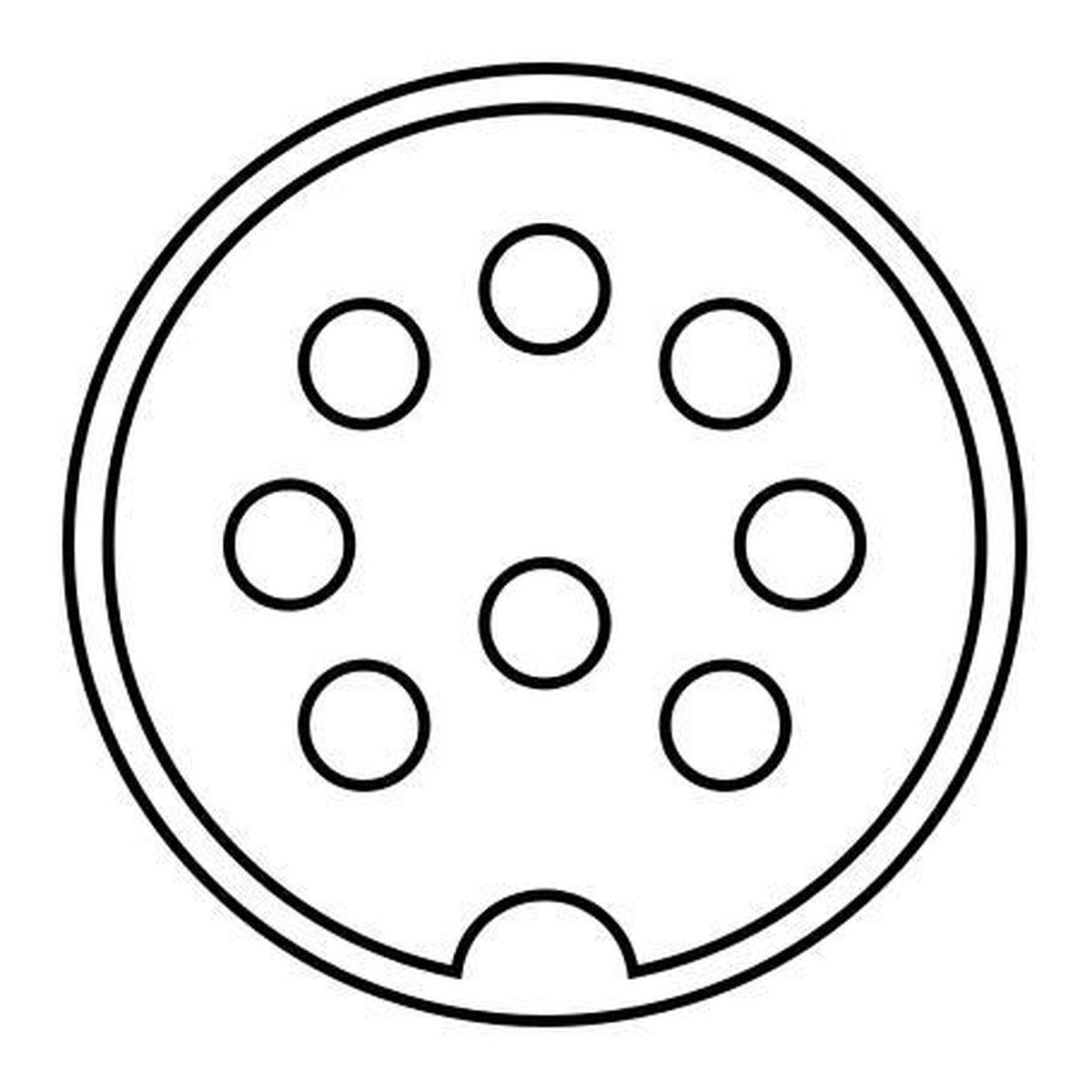 Cavus 8 Pins Din Powerlink Pl8 Splitter Voor B O Zwart 0 Meter Bol Com