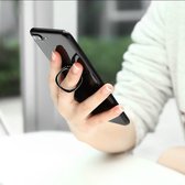S&C - Telefoon Ring Houder - Universeel – zwart - Telefoonhouder Ring - Telefoonhouder - Magnetisch - Magnetic Ring Mount – Magneet - Ring Stand - Voor iPhone - Voor Samsung - Auto - Grip en Veiligheid – Selfie - Huawei
