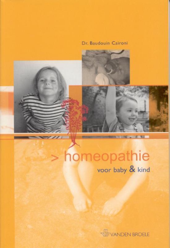 Cover van het boek 'Homeopathie voor baby & kind' van Baudouin Caironi