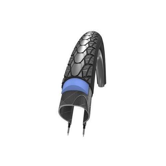 Schwalbe Marathon Plus buitenband - 26x1,75 - anti-lek SmartGuard - zwart met reflectie van Schwalbe — afbeelding 2