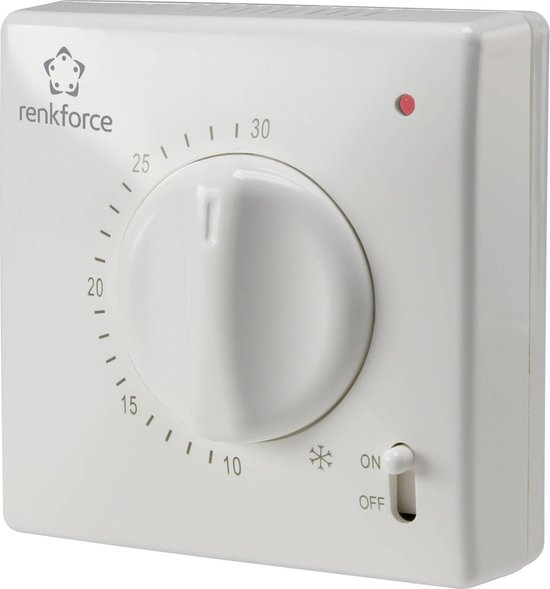 Renkforce TR-93 Chambre thermostat programme Jour d' Opbouw 5 à 30 ° C