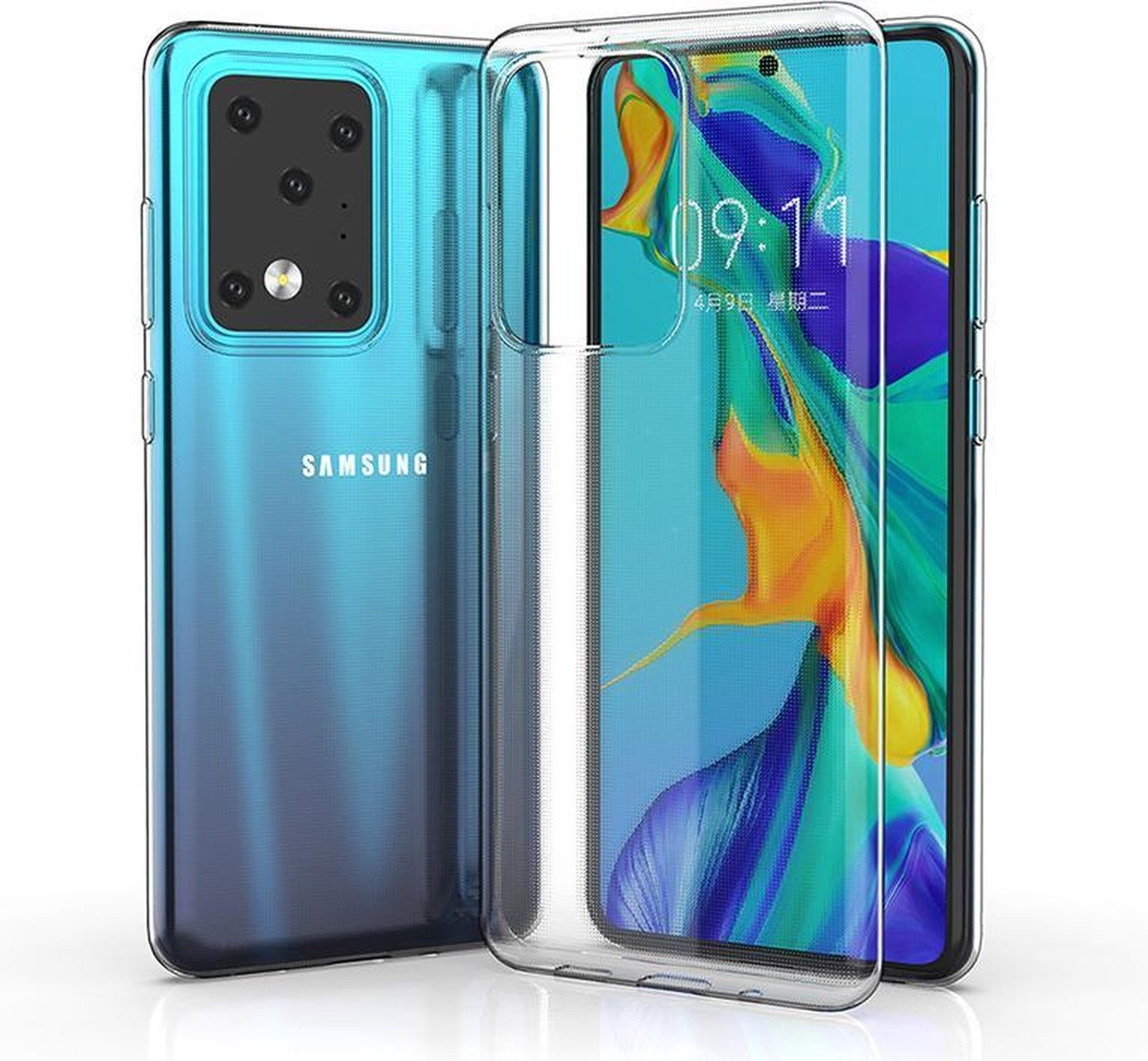 Samsung S20 Plus Hoesje Transparant – MJOY – Back Case – TPU